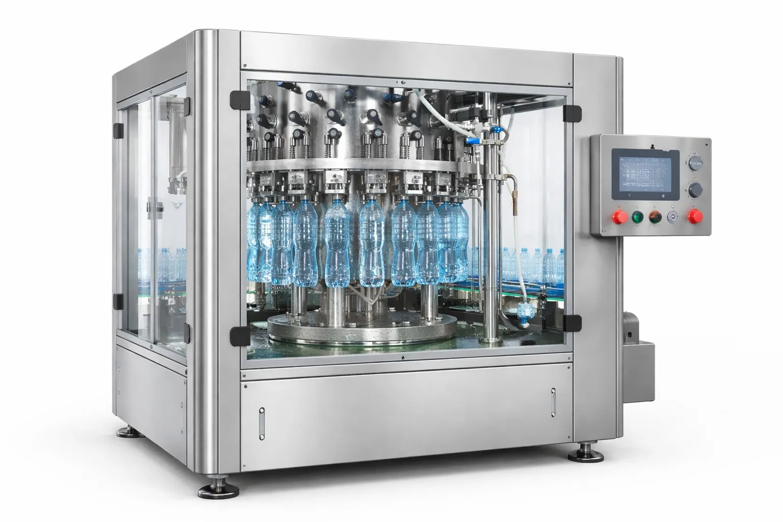Fully Automatic Filling Machine - Krupashindu Turnkey Beverage Solutions