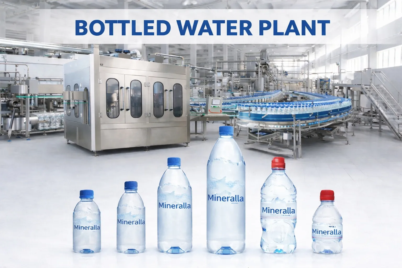 Water Bottle Manufacturing Cost & Machinery Guide